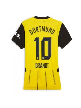 Borussia Dortmund Julian Brandt #10 Replika Hemmakläder Dam 2024-25 Kortärmad